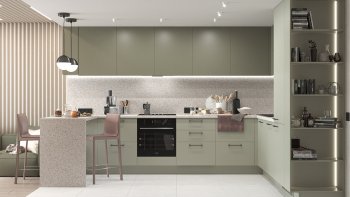 Тренды и новые цвета в дизайне современных кухонь в 2023 году в Новоцелинном - novocelinnoe.mebel54.com | фото