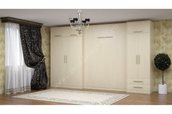 Комплект мебели со шкаф-кроватью трансформер Ратмир в Новоцелинном - novocelinnoe.mebel54.com | фото