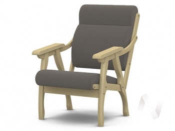 Кресло Вега-10 (бесцветный лак/ULTRA STONE) в Новоцелинном - novocelinnoe.mebel54.com | фото