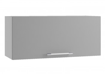 Ройс ПГ 800 Шкаф верхний горизонтальный (Графит софт/корпус Серый) в Новоцелинном - novocelinnoe.mebel54.com | фото