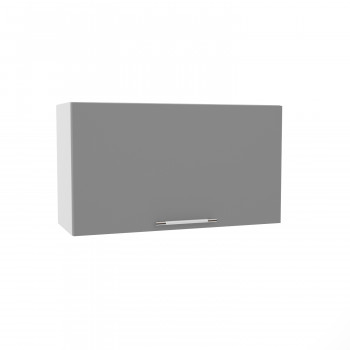 Ройс ВПГ 800 Шкаф верхний горизонтальный высокий (Графит софт/корпус Серый) в Новоцелинном - novocelinnoe.mebel54.com | фото